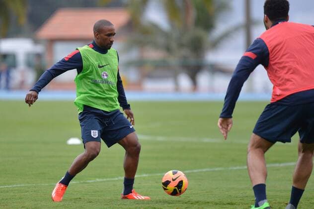 Jermain Defoe - Training England, Escola de Educacao Fisica do Exercito. Rio de Janeiro RJ, Brasil 31 05 2013. x(11)xCelsoxPupox xFotoarenax  (16852)