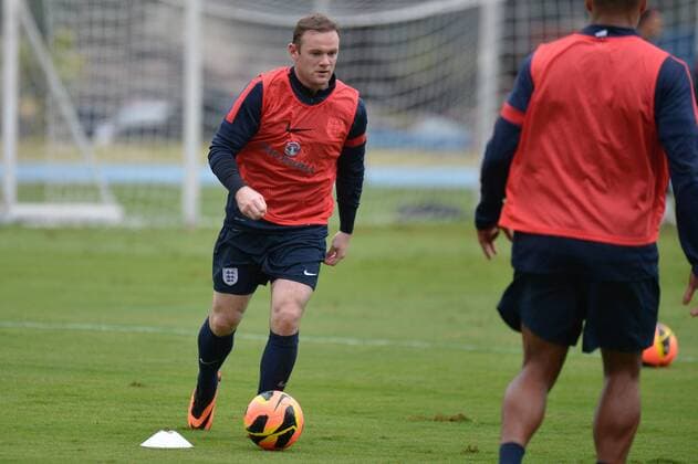 Wayne Rooney - Training England, Escola de Educacao Fisica do Exercito. Rio de Janeiro RJ, Brasil 31 05 2013. x(11)xCelsoxPupox xFotoarenax  (16852)