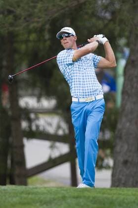 May 31, 2013: Graham DeLaet tees off no.6 during the second round of The Memorial Tournament at Muirfield Village Golf Club in Dublin, Ohio PGA Golf Herren 2013: The Memorial Tournament MAY 31 - ZUMAct5