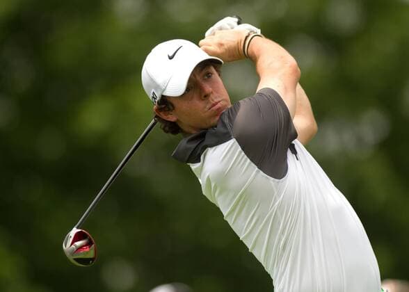 31 May 2013: Rory McIlroy during the second round of the Memorial Tournament held at Muirfield Village G.C. in Dublin, Ohio. GOLF: MAY 31 PGA Golf Herren - The Memorial Tournament - Second Round Icon20130531037 EDITORIAL USE ONLY