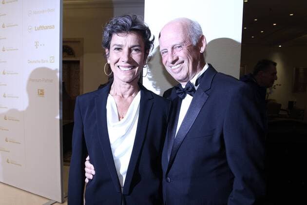 Willy Bogner mit seiner Ehefrau Sonia bei der Verleihung Goldene Sportpyramide am 31.05.2013 in Berlin Goldene Sportpyramide 2013, Berlin 