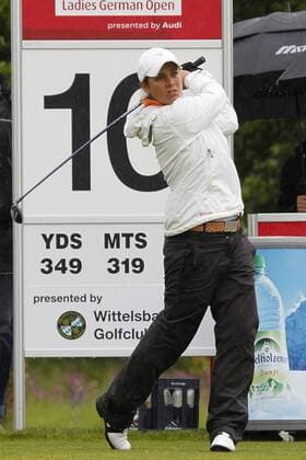 München, 01.06.2013, UniCredit Ladies German Open 2013, Golfpark Gut Häusern, Spielerin Marjett VAN DER GRAAFF NED Golfturnier