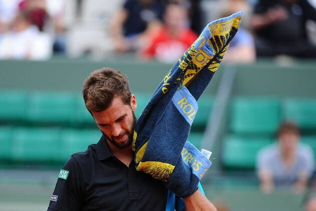 Benoit Paire (FRA) TENNIS : Roland Garros 2013 - Internationaux de France - ATP Tennis Herren ou WTA Tennis Damen - 01 06 2013 TennisMagazine Panoramic 