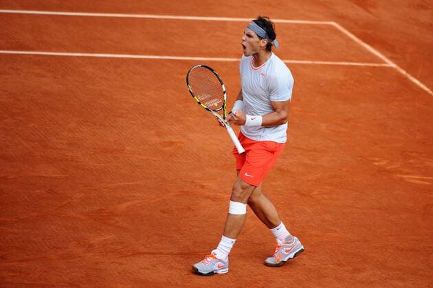 Rafael Nadal (ESP) TENNIS : Roland Garros 2013 - Internationaux de France - ATP Tennis Herren ou WTA Tennis Damen - 01 06 2013 TennisMagazine Panoramic 