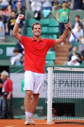 Richard Gasquet (FRA) TENNIS : Roland Garros 2013 - Internationaux de France - ATP Tennis Herren ou WTA Tennis Damen - 01 06 2013 TennisMagazine Panoramic 
