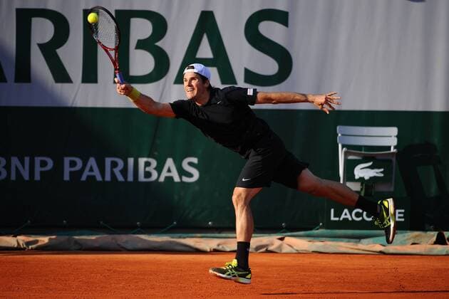 Tommy Haas (GER) TENNIS : Roland Garros 2013 - Internationaux de France - ATP Tennis Herren ou WTA Tennis Damen - 01 06 2013 TennisMagazine Panoramic 