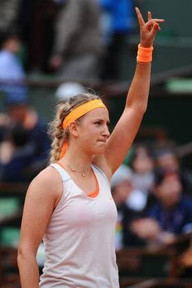 Victoria Azarenka (BLR) TENNIS : Roland Garros 2013 - Internationaux de France - ATP Tennis Herren ou WTA Tennis Damen - 01 06 2013 TennisMagazine Panoramic 