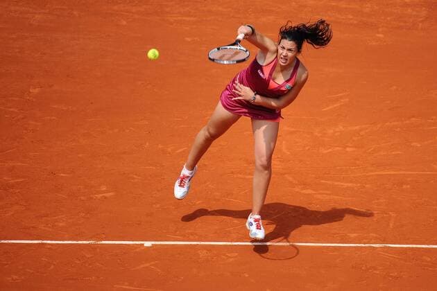 Marion Bartoli (FRA) TENNIS : Roland Garros 2013 - Internationaux de France - ATP Tennis Herren ou WTA Tennis Damen - 01 06 2013 TennisMagazine Panoramic 