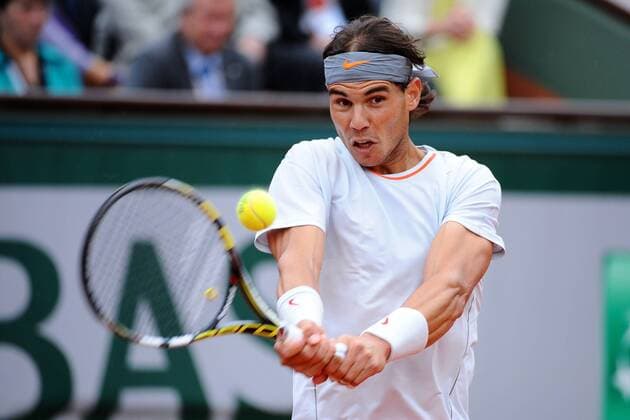 Rafael Nadal (ESP) TENNIS : Roland Garros 2013 - Internationaux de France - ATP Tennis Herren ou WTA Tennis Damen - 01 06 2013 TennisMagazine Panoramic 