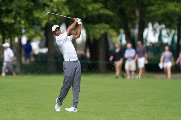 01 June 2013: Tiger Woods during the third round of the Memorial Tournament held at Muirfield Village G.C. in Dublin, Ohio. GOLF JUN 01 PGA Golf Herren - the Memorial Tournament - Third Round Icon20130601024 EDITORIAL USE ONLY