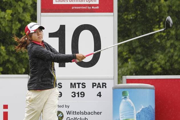 München, 01.06.2013, UniCredit Ladies German Open 2013, Golfpark Gut Häusern, Spielerin Yu Yang Zhang CHN Golfturnier