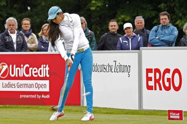 München, 01.06.2013, UniCredit Ladies German Open 2013, Golfpark Gut Häusern, Spielerin Sharmila Nicollet IND Golfturnier