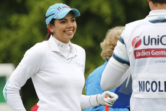 München, 01.06.2013, UniCredit Ladies German Open 2013, Golfpark Gut Häusern, Spielerin Sharmila Nicollet IND Golfturnier