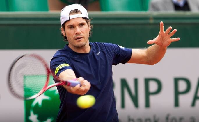 TENNIS - ATP, French Open 2013 PARIS,FRANKREICH,03.JUN.13 - TENNIS - ATP Tennis Herren World Tour, Grand Slam, Roland Garros, French Open. Bild zeigt Tommy Haas (GER). 