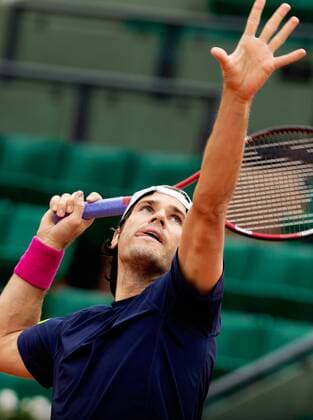 TENNIS - ATP, French Open 2013 PARIS,FRANKREICH,03.JUN.13 - TENNIS - ATP Tennis Herren World Tour, Grand Slam, Roland Garros, French Open. Bild zeigt Tommy Haas (GER). 