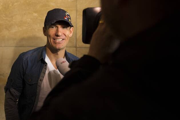 Arjen Robben of Holland during the arrival of the Dutch National team on June 3, 2013 at Grand Hote Huis ter Duin at Noordwijk, The Netherlands. Arrival Dutch team Friendly 2012 2013 xVIxLaurensxLindhoutxIVx 1590999