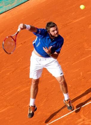 TENNIS - ATP, French Open 2013 PARIS,FRANKREICH,03.JUN.13 - TENNIS - ATP Tennis Herren World Tour, Grand Slam, Roland Garros, French Open. Bild zeigt Stanislas Wawrinka (SUI). 