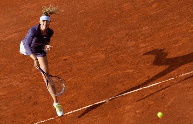 TENNIS - WTA, French Open 2013 PARIS,FRANKREICH,03.JUN.13 - TENNIS - WTA Tennis Damen Tour, Grand Slam, Roland Garros, French Open. Bild zeigt Maria Sharapova (RUS). 