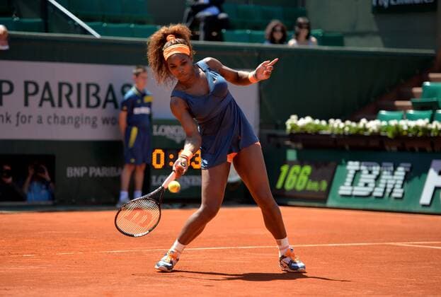 Serena Williams (usa) vs Svetlana Kuznetsova (rus) TENNIS : Roland Garros 2013 - Internationnaux de France - AnthonyBibard FEP Panoramic 