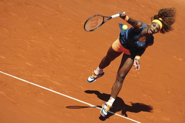Serena Williams (usa) TENNIS : Internationaux Roland Garros 2013 - 04 06 2013 JBAutissier Panoramic 