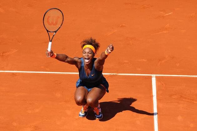 Serena Williams (USA) TENNIS : Roland Garros 2013 - Internationaux de France - ATP Tennis Herren ou WTA Tennis Damen - 04 06 2013 TennisMagazine Panoramic 