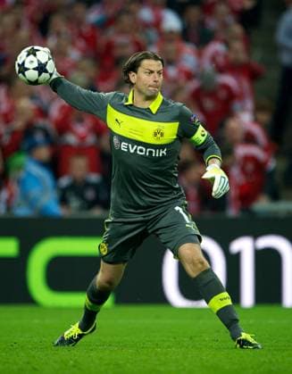 Fussball UEFA Champions League 25.05.2013 Finale London Wembley Stadion Borussia Dortmund (BVB) GER geg FC Bayern München GER 1:2 TW Roman WEIDENFELLER 1 BorDo