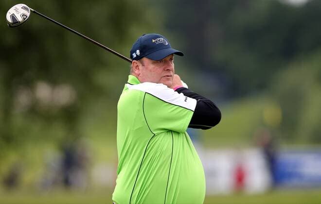 GOLF - PGA, Lyoness Open 2013 ATZENBRUGG,AUSTRIA,05.JUN.13 - DIVERS, GOLF - PGA Golf Herren European Tour, Lyoness Open 2013 im Diamond Country Club, ProAm. Bild zeigt Werner Neuwirth-Riedl (Baumax). 