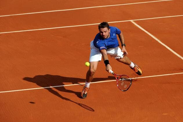 Stanislas Wawrinka (Suisse) TENNIS : Roland Garros - French Open 2013 - 05 06 2013 NLeGouic FEP Panoramic 