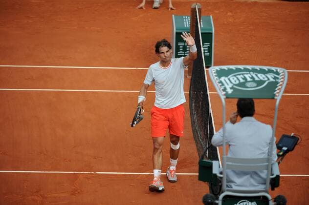 Rafael Nadal (Spain) TENNIS : Roland Garros - French Open 2013 - 05 06 2013 NLeGouic FEP Panoramic 