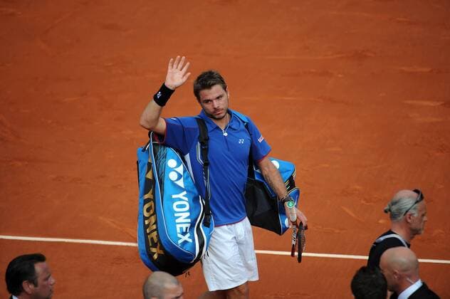Stanislas Wawrinka (Suisse) TENNIS : Roland Garros - French Open 2013 - 05 06 2013 NLeGouic FEP Panoramic 