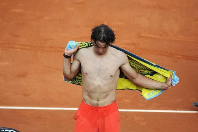 Rafael Nadal (Spain) TENNIS : Roland Garros - French Open 2013 - 05 06 2013 NLeGouic FEP Panoramic 