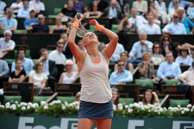 Victoria Azarenka (Blr) TENNIS : Roland Garros - Internationaux de France - 06 06 2013 N.LeGouic FEP Panoramic 