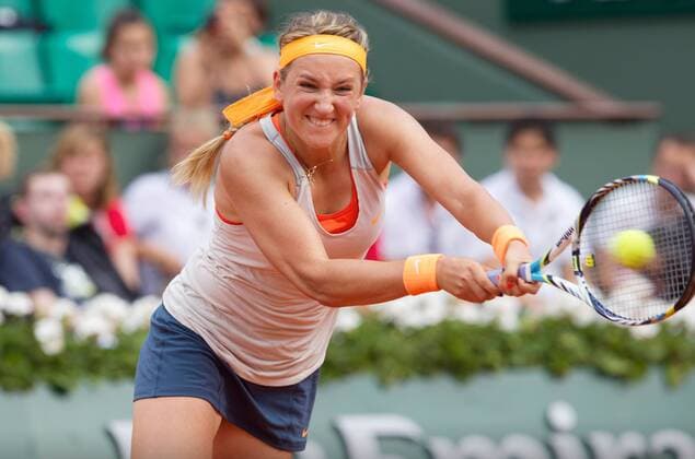 TENNIS - WTA, French Open 2013 PARIS,FRANKREICH,06.JUN.13 - TENNIS - WTA Tennis Damen Tour, Grand Slam, Roland Garros, French Open. Bild zeigt Victoria Azarenka (BLR). 