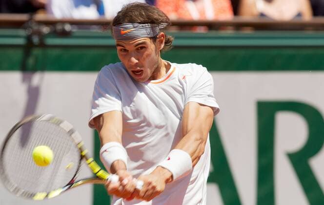 TENNIS - ATP, French Open 2013 PARIS,FRANKREICH,07.JUN.13 - TENNIS - ATP Tennis Herren World Tour, Grand Slam, Roland Garros, French Open. Bild zeigt Rafael Nadal (ESP). 