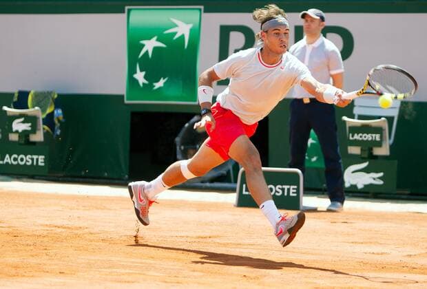 TENNIS - ATP, French Open 2013 PARIS,FRANKREICH,07.JUN.13 - TENNIS - ATP Tennis Herren World Tour, Grand Slam, Roland Garros, French Open. Bild zeigt Rafael Nadal (ESP). 