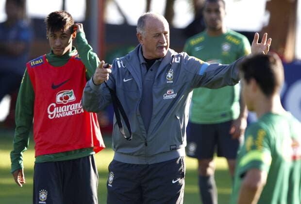 Coach Felipe Scolari (Felipao) - - Training Nationalmannschaft BRA - PORTO ALEGRE RS, Brasil 07 06 2013. x(134)xRodolfoxBuhrerx xLaxImagemx  (17003)