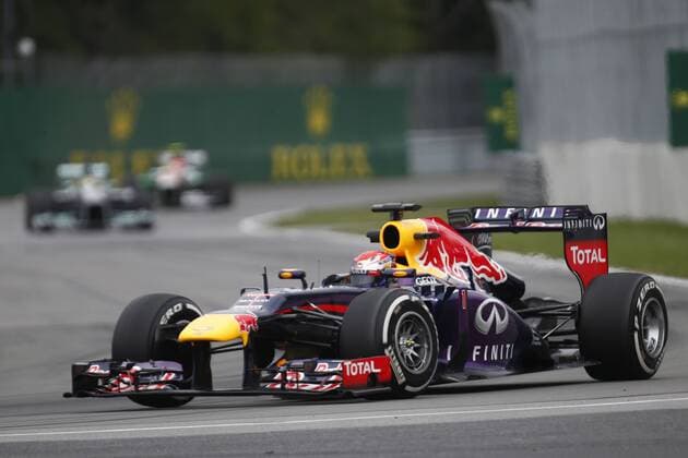 Motorsports: FIA Formula One World Championship 2013, Grand Prix of Canada, 1 Sebastian Vettel (GER, Infiniti Red Bull Racing), xHOCHxZWEIx