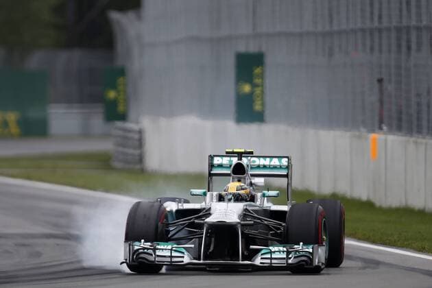 Motorsports: FIA Formula One World Championship 2013, Grand Prix of Canada, 10 Lewis Hamilton (GBR, Mercedes AMG Petronas F1 Team), xHOCHxZWEIx
