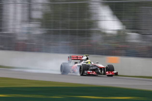 Motorsports: FIA Formula One World Championship 2013, Grand Prix of Canada, 6 Sergio Perez (MEX, Vodafone McLaren Mercedes), xHOCHxZWEIx