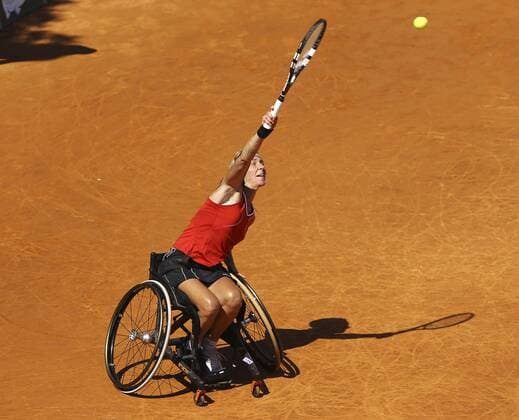 Sabine ELLERBROCK (GER) gewinnt das Turnier im Rollstuhltennis Tennis French Open Paris Fr 07.06.2013