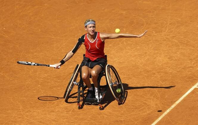 Sabine ELLERBROCK (GER) gewinnt das Turnier im Rollstuhltennis Tennis French Open Paris Fr 07.06.2013