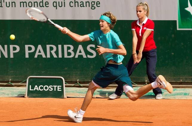 TENNIS - ATP, French Open 2013 PARIS,FRANKREICH,08.JUN.13 - TENNIS - ATP Tennis Herren World Tour, Grand Slam, Roland Garros, French Open, Junioren. Bild zeigt Alexander Zverev (GER). 