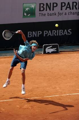 08.06.2013 Paris, France. Alexander Zverev of Germany in action in the Junior Boys Final of the French Open from Roland Garros. Garin of Chile won the final by a score of 6-4 and 6-1. xDavidxEmmx  ActionPlus11416628