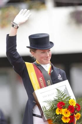 Balve Schloß Wocklum 09.06.2013 Balve Optimum Deutsche Meisterschaften Dressur Grand Prix Kür: Helen Langehanenberg (Gold)