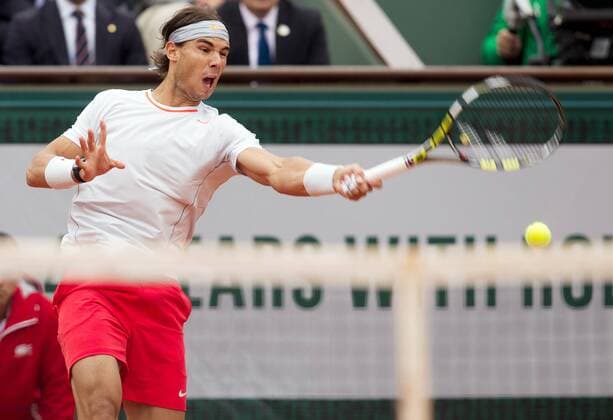 TENNIS - ATP, French Open 2013 PARIS,FRANKREICH,09.JUN.13 - TENNIS - ATP Tennis Herren World Tour, Grand Slam, Roland Garros, French Open, Finale. Bild zeigt Rafael Nadal (ESP). 