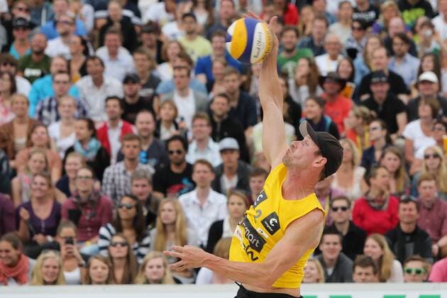 Beachvolleyball: smart beach tour Münster 2013, Supercup - super cup, Jonathan Erdmann und Kay Matysik, xHOCHxZWEIx xMaltexChristiansx