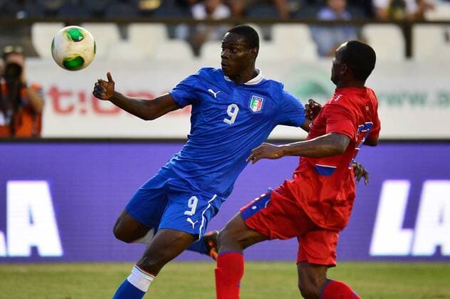 Monuma, Mario BALOTELLI Haiti X Italia Haiti, em Sao Januario. RIO DE JANEIRO RJ, Brasil 11 06 2013. ( x(11)xCelsoxPupox xFotoarenax  (17053)