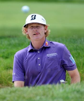 June 11, 2013 - Ardmore, PA, USA - Brandt Snedeker hits out of the sand on the 2nd green during the second day of practice for the U.S. Open golf championship at Merion Golf Club in Ardmore, Pennsylvania, Tuesday, June 11, 2013. U.S. Open - ZUMAm67