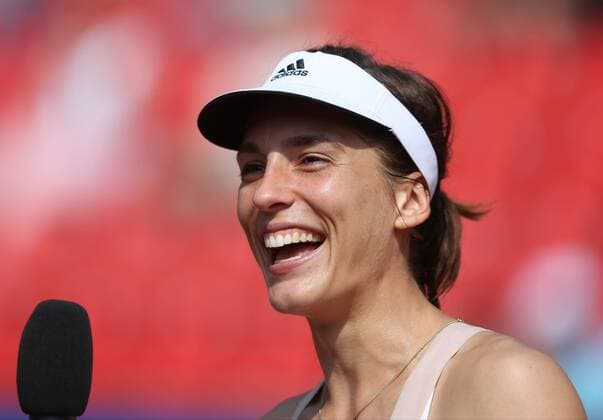 12.06.2013 - Tennis - Nürnberger Versicherungs Cup 2013 - WTA Tennis Damen - JueRa - Andrea Petkovic (GER) - Jubel Freude nach Matchgewinn