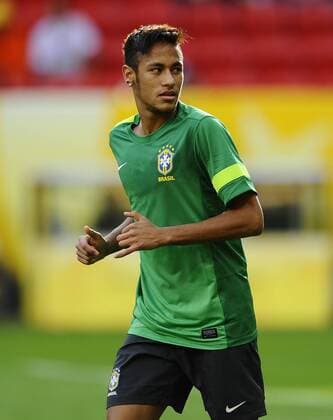 June 14, 2013 - Brasilia, Distrito Federal, Brazil - The Brazilian soccer player NEYMAR, during the session training today at Brazilian National Stadium. Soccer 2013- Confederations Cup- Brazil Training Session.  - ZUMAm11
